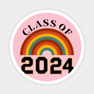 Class of 2024 Senior Graduation Gifts Funny Graduate 2024 T-Shirt Magnet